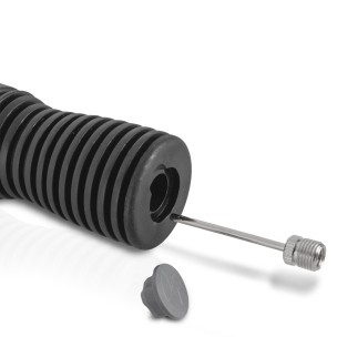 Τρόμπα Χεριού Αλουμινίου 25,7cm Διπλής Ενέργειας (40 psi) Amila 97402