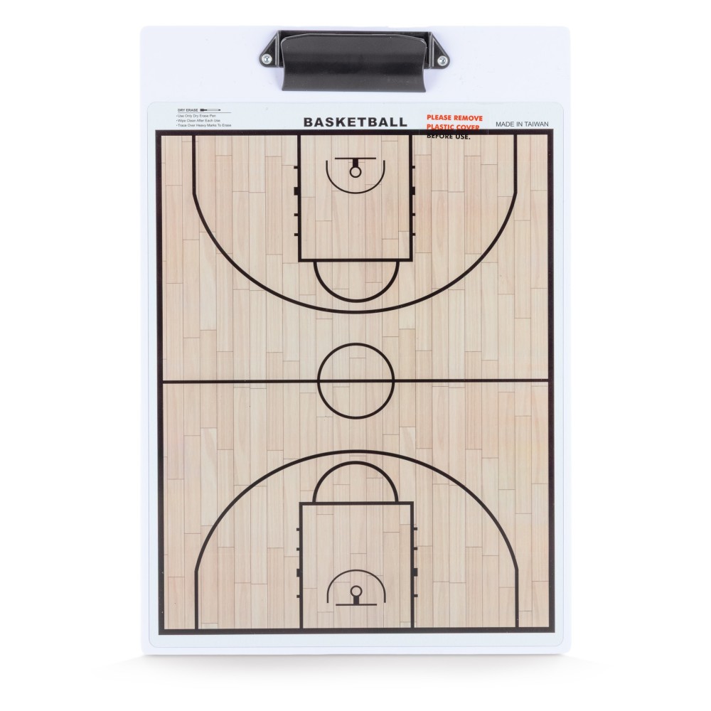 Ταμπλό Προπονητή Basket Διπλής Όψης Μαγνητικό 25,0x37,0 cm Amila 41949