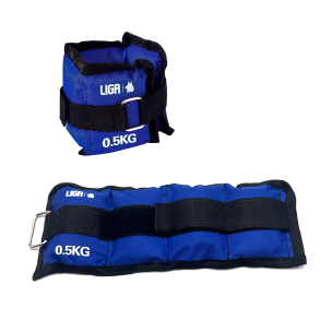 Βάρη Αστραγάλων Ligasport Ankle Weights-Set 1kgr (2x0,5kgr)