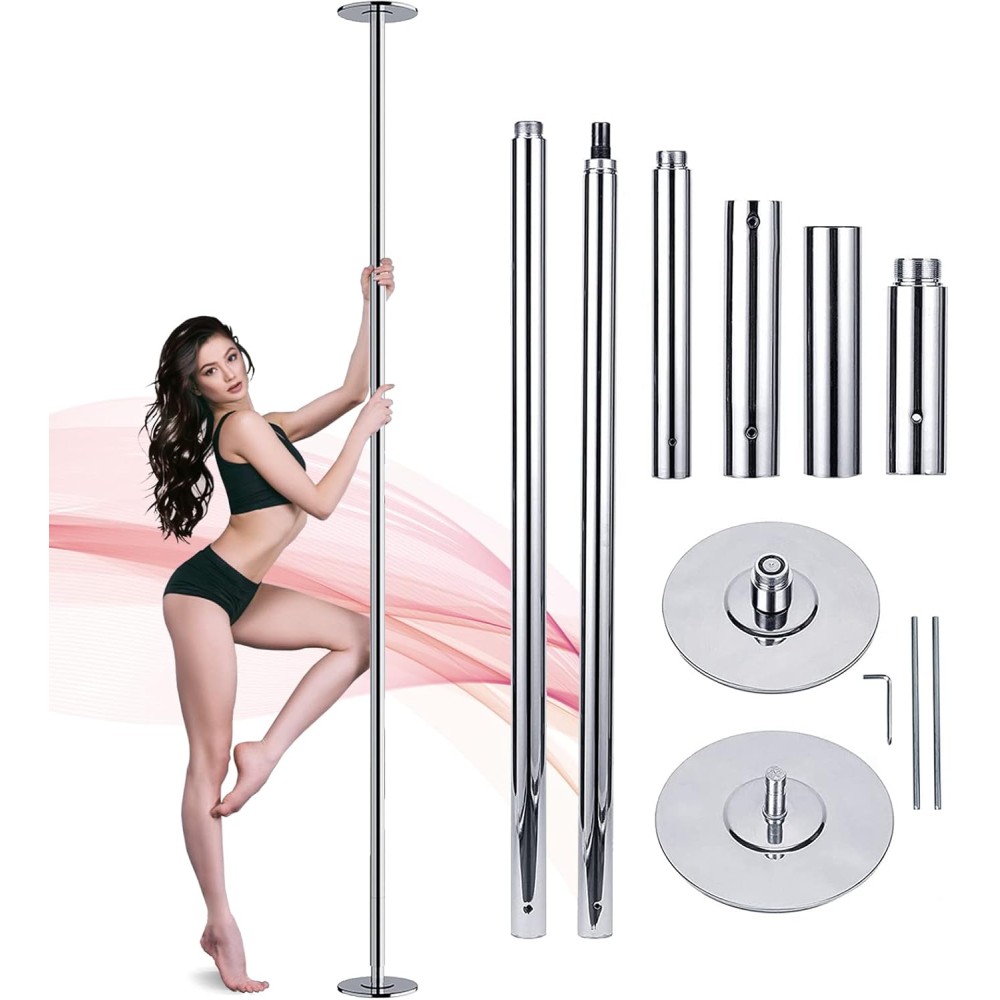 Στύλος χορευτικής γυμναστικής Viking Silver Pole