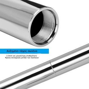 Στύλος χορευτικής γυμναστικής Viking Silver Pole