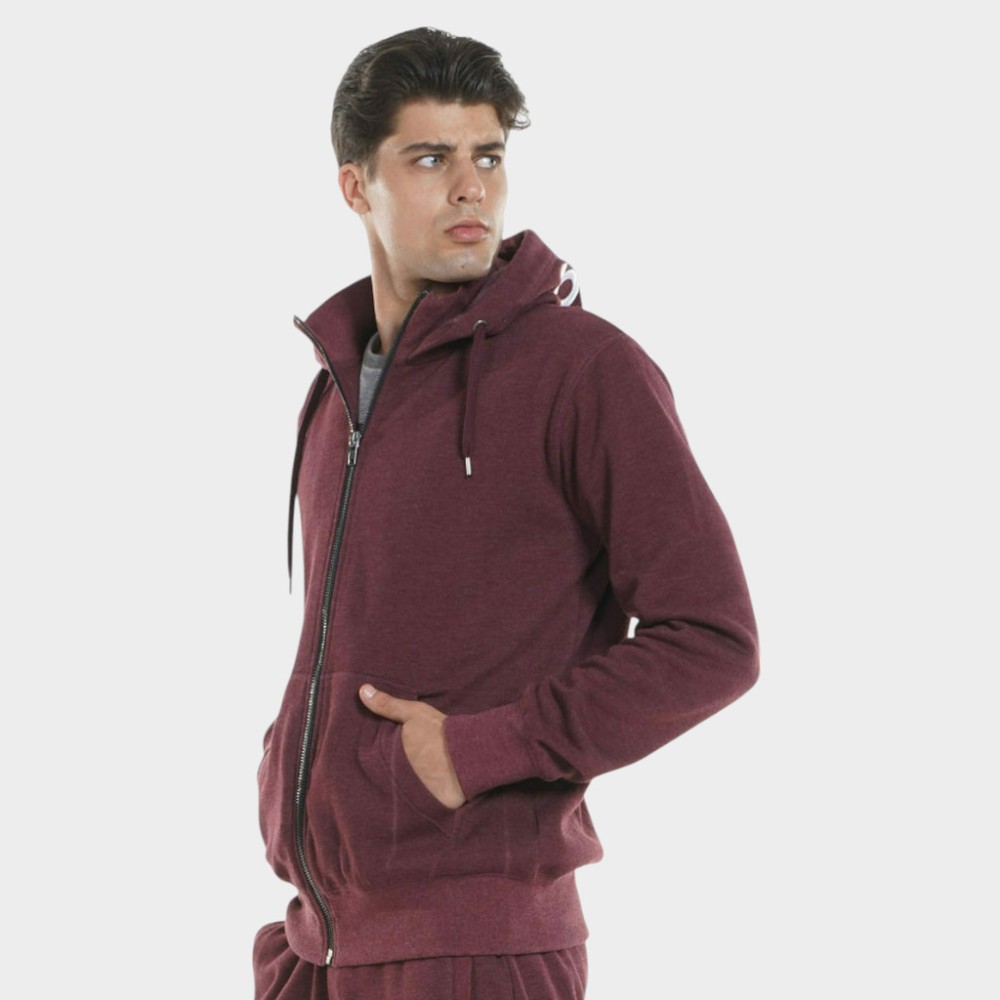 Ανδρική Φούτερ Ζακέτα με Κουκούλα και Τσέπες Body Action 073122 07