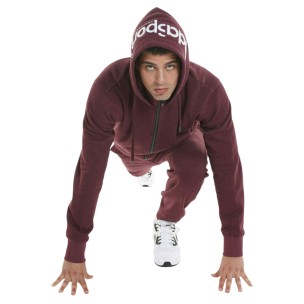 Ανδρική Φούτερ Ζακέτα με Κουκούλα και Τσέπες Body Action 073122 07