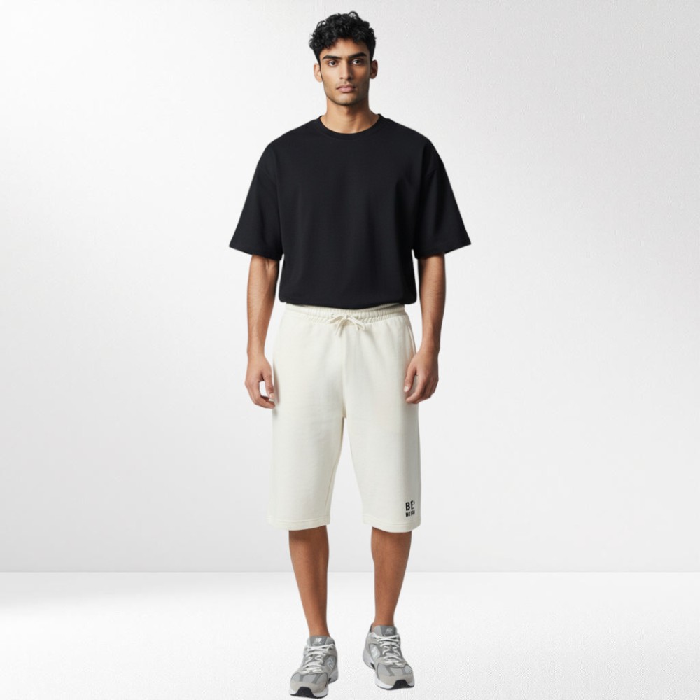 Ανδρική Βερμούδα Be Nation Men Terry Over The Knee Shorts 03312315-2A