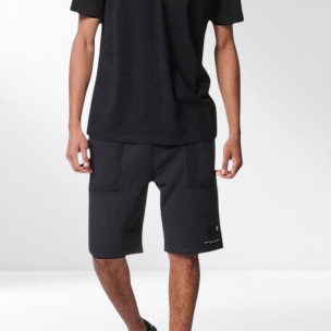 Ανδρική Βερμούδα Body Action Men's Athletic Shorts With Embroidery 033421-01 Black