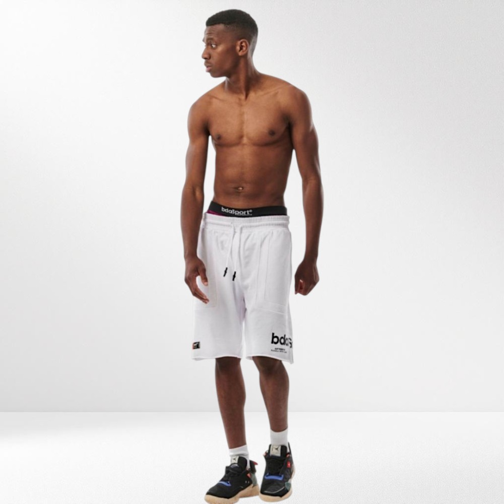 Ανδρικό Σορτσάκι Body Action Men's Training Shorts 033324-02 White
