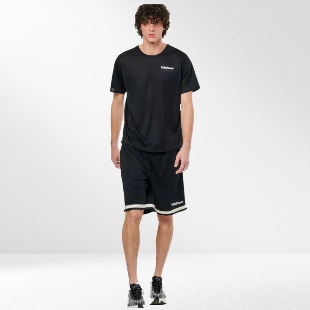 Ανδρικό Σορτς Body Action Men's Mesh Basketball Shorts 033528-01 (Black)