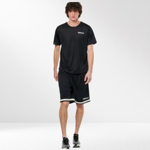 Ανδρικό Σορτς Body Action Men's Mesh Basketball Shorts 033528-01 (Black)