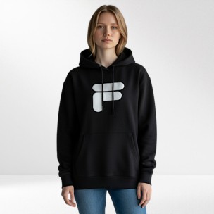 Γυναικείο Φούτερ με Κουκούλα Fila Carolina FW21SPW033-000