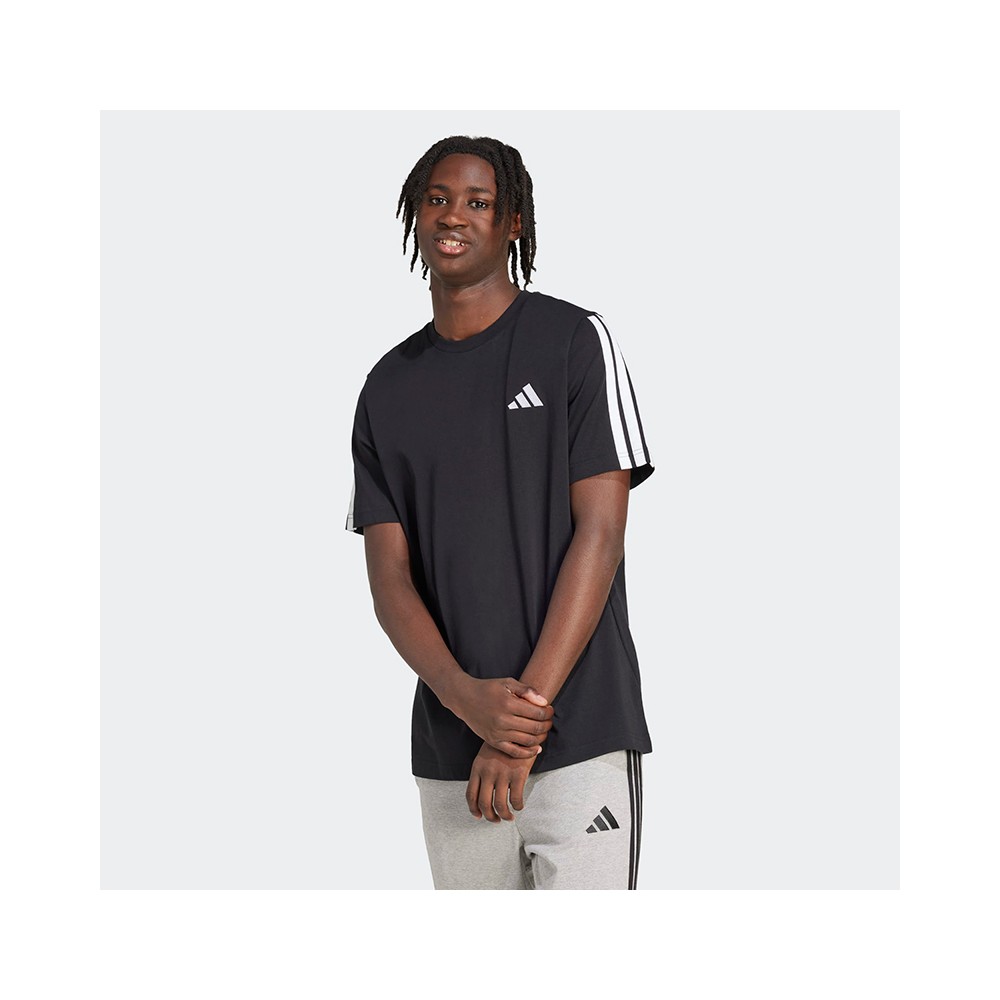 Αθλητική Μπλούζα Κοντομάνικη Adidas 3-Stripes Single Jersey Tee JV6783