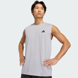 Ανδρικό T-Shirt  ADIDAS WORKOUT ESSENTIALS FEELREADY SLEEVELESS T-SHIRT KD5427