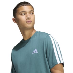 Ανδρικό T-Shirt Adidas T-shirt 3-Stripes KT0559