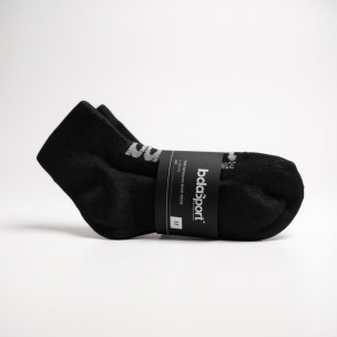 Αθλητικές Κάλτσες Body Action Unisex Ankle Socks  x 3 095303-01 Black
