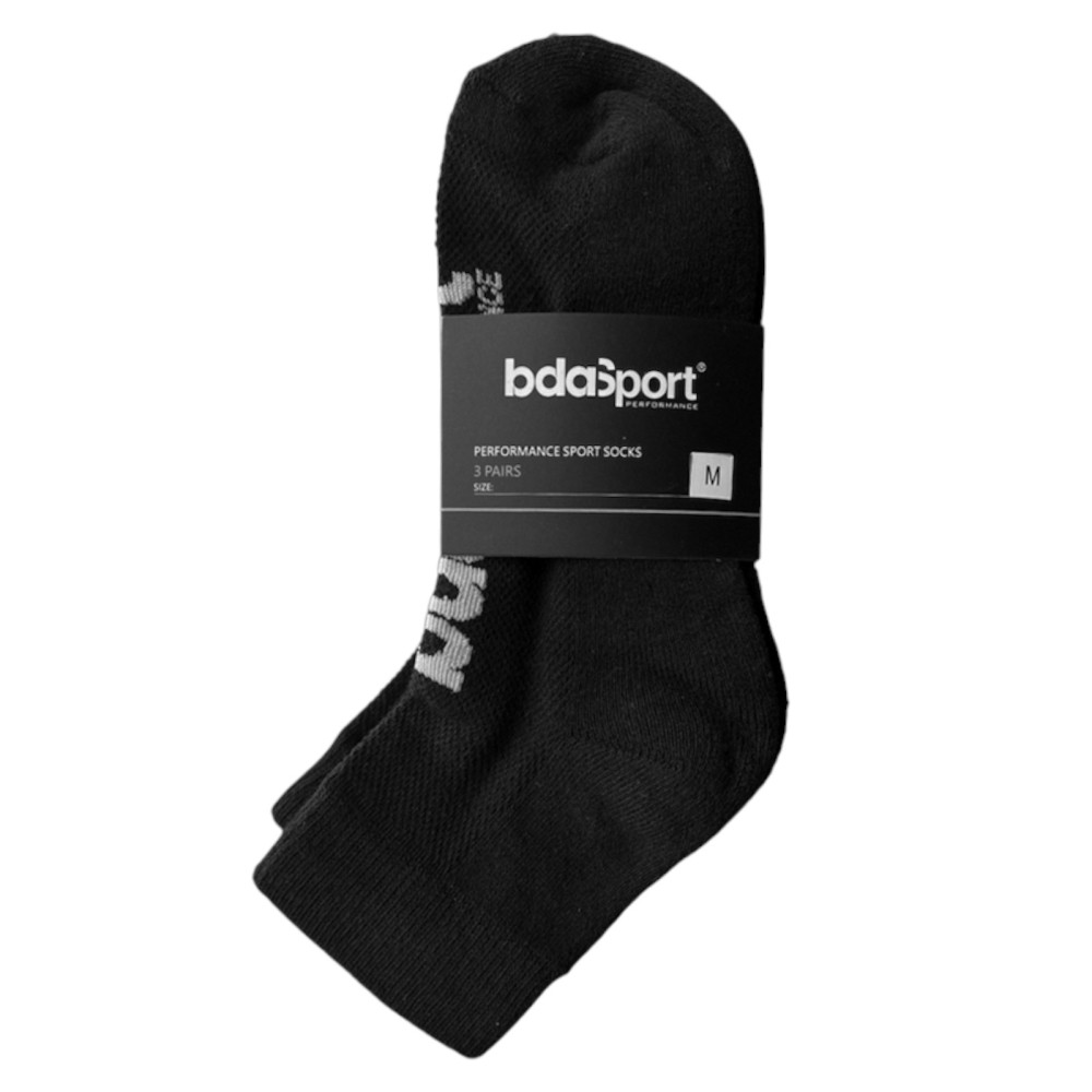 Αθλητικές Κάλτσες Body Action Unisex Ankle Socks x 3 095303-01 Black