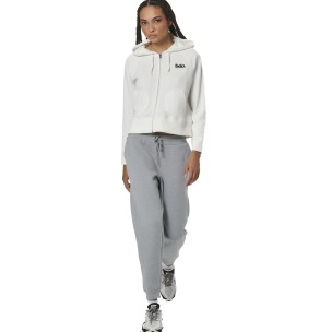 Γυναικείο Παντελόνι Φόρμας Body Action Women's Fleece Skinny Joggers 021534-01(Silver Grey)