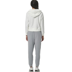 Γυναικείο Παντελόνι Φόρμας Body Action Women's Fleece Skinny Joggers 021534-01(Silver Grey)