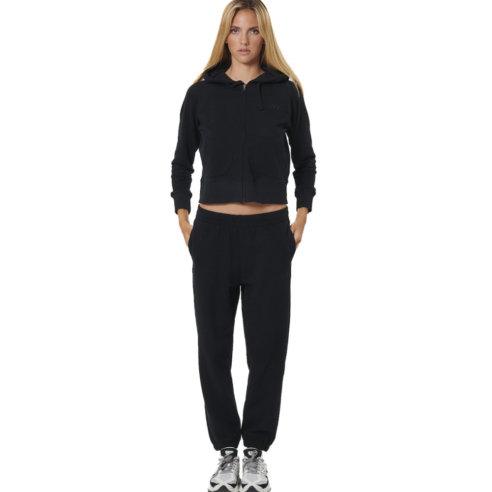 Γυναικείο Παντελόνι Φόρμας Body Action Women's French Terry Joggers 021536-01(Black)