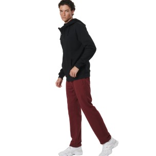 Ανδρική Ζακέτα Body Action Men's Fleece Full Zip Hoodie 073520-01(Black)