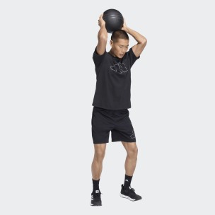 Ανδρικό T-Shirt Adidas WE FR BL T BLACK KA3599