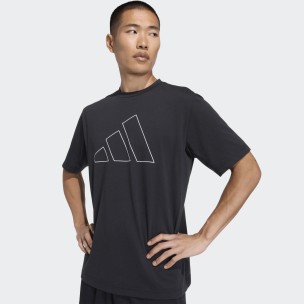 Ανδρικό T-Shirt Adidas WE FR BL T BLACK KA3599