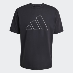 Ανδρικό T-Shirt Adidas WE FR BL T BLACK KA3599