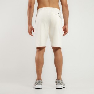 Ανδρική Βερμούδα BeNation Essentials Terry Shorts With Zip Pockets 03312503-2A (Offwhite)