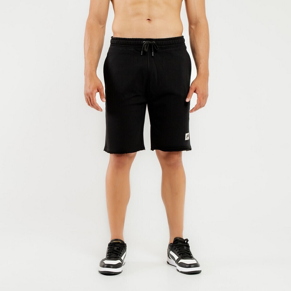 Ανδρική Βερμούδα BeNation Essentials Terry Shorts With Zip Pockets 03312503-01 (Black)