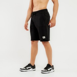 Ανδρική Βερμούδα BeNation Essentials Terry Shorts With Zip Pockets 03312503-01 (Black)