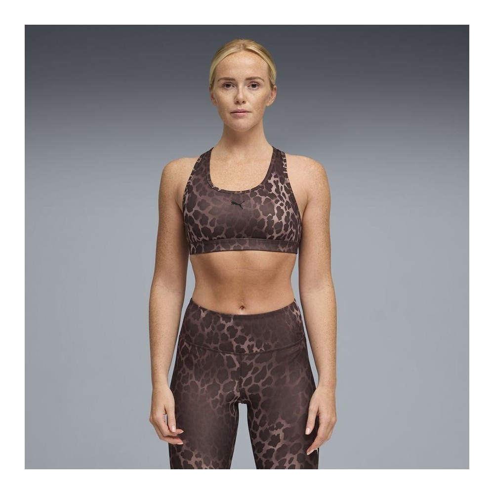 Γυναικείο Αθλητικό Μπουστάκι Puma 4KEEPS Bra P Spotted Haze Mid 528511-13