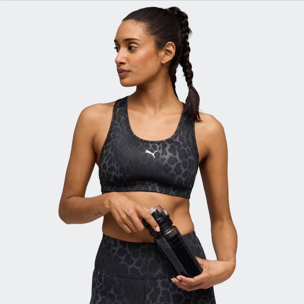Γυναικείο Αθλητικό Μπουστάκι Puma 4KEEPS Bra P Spotted Haze Mid 528511-01