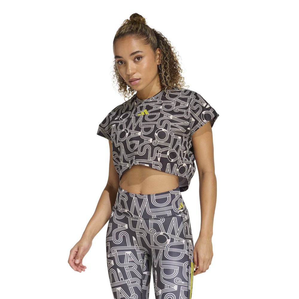 Γυναικείο T-Shirt Crop Top Adidas Women's Farm Trn Tank Top KD4638