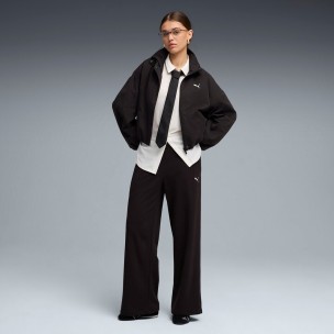 Γυναικείο Παντελόνι Φόρμας Puma ESS Cat Comfort Wide Leg Pant TR op 691703-01