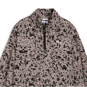 Γυναικείο Τζάκετ Puma Ess Graphic Animal Relaxed AOP Woven Half-Zip Jacket 692465-88