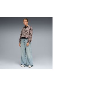 Γυναικείο Τζάκετ Puma Ess Graphic Animal Relaxed AOP Woven Half-Zip Jacket 692465-88