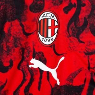 Αντρικό T-Shirt Puma Ac Milan Pre-Match Training Red AC Milan Pre-Match 784713-01