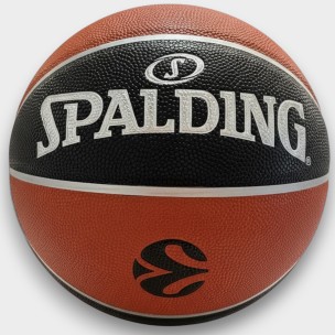 Μπάλα Μπάσκετ Spalding TF-500 Euroleague 77-101Z1 (Indoor/Outdoor) (Size 7)