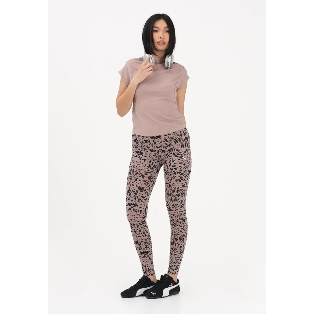 Γυναικείο Κολάν Puma Ess Graphic Animal Mid-Rise AOP Leggings 693840-88