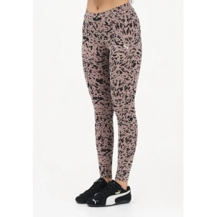 Γυναικείο Κολάν Puma Ess Graphic Animal Mid-Rise AOP Leggings 693840-88