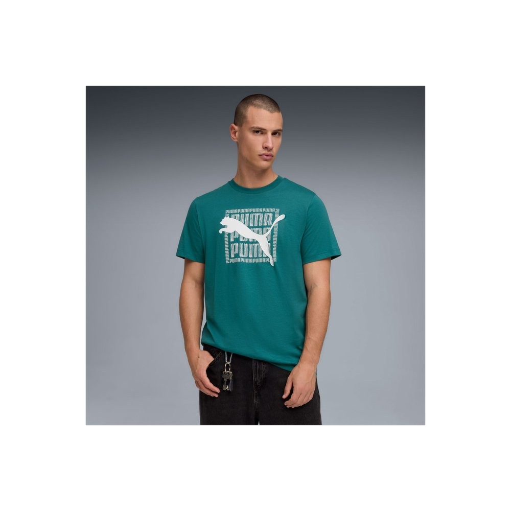 Ανδρικό T-Shirt Puma Graphic Wording Tee 691775-41