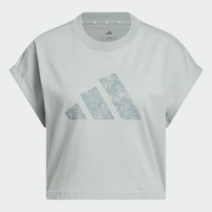 Γυναικείο T-Shirt Adidas Western Florals Big Logo Graphic T-Shirt KA9954