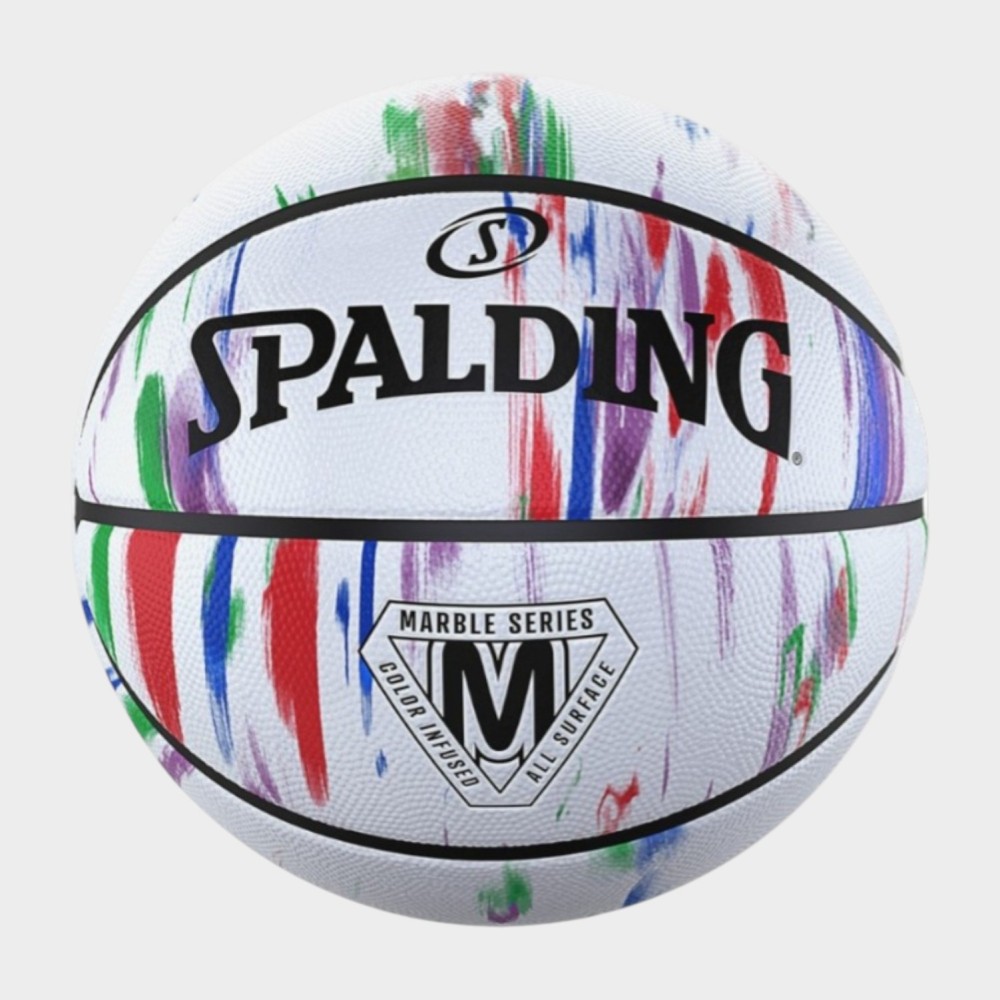 Μπάλα Μπάσκετ Spalding Marble Series Rainbow 84 397Z1 (Size 7)