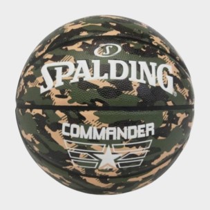 Μπάλα Μπάσκετ Spalding Commander Camo 84 588Z1 (Size 7/Outdoor)