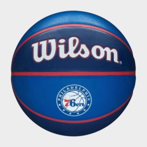 Μπάλα Μπάσκετ Wilson Nba Team Tribute Bskt Philadelphia 76ers WTB1300XBPHI (Size 7)