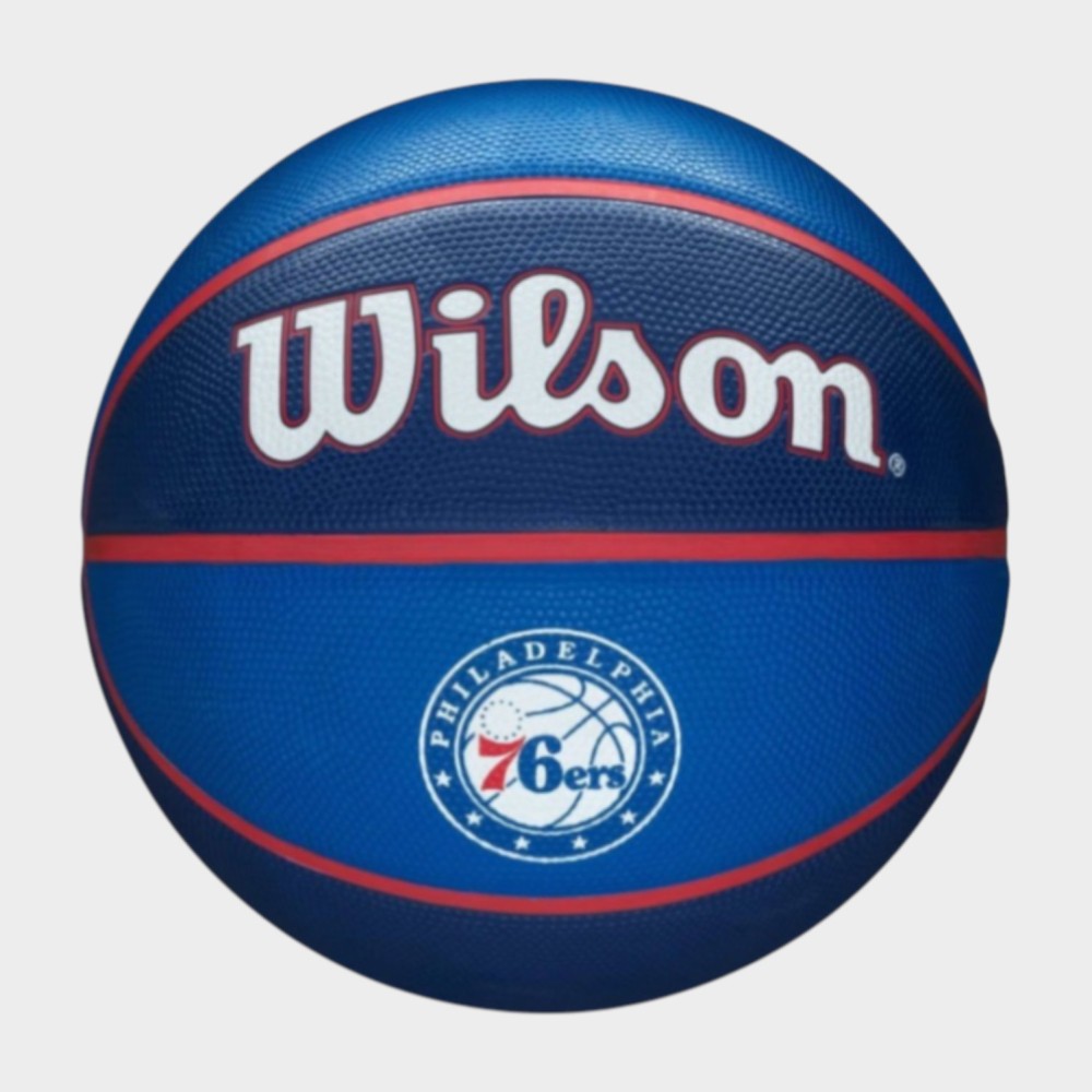 Μπάλα Μπάσκετ Wilson Nba Team Tribute Bskt Philadelphia 76ers WTB1300XBPHI (Size 7)