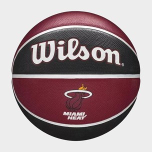 Μπάλα Μπάσκετ Wilson Nba Team Tribute Bskt Miami Heat WTB1300XBMIA (Size 7)