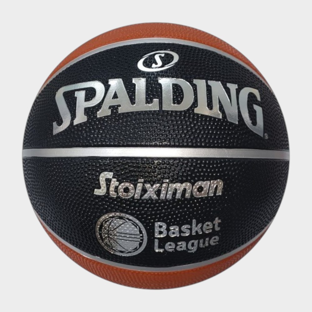 Μπάλα Μπάσκετ Spalding TF 150 Greek Stoiximan League 85-171Z1 (Size 7/Outdoor)