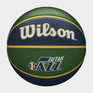 Μπάλα Μπάσκετ Wilson Nba Team Tribute Bskt Utah Jazz WZ4011602XB7 (Size 7)