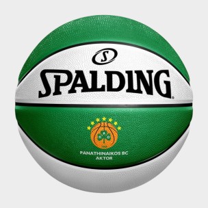 Μπάλα Μπάσκετ Spalding Panathinaikos Aktor BC Euroleague 85-303Z (Size 7/Outdoor)