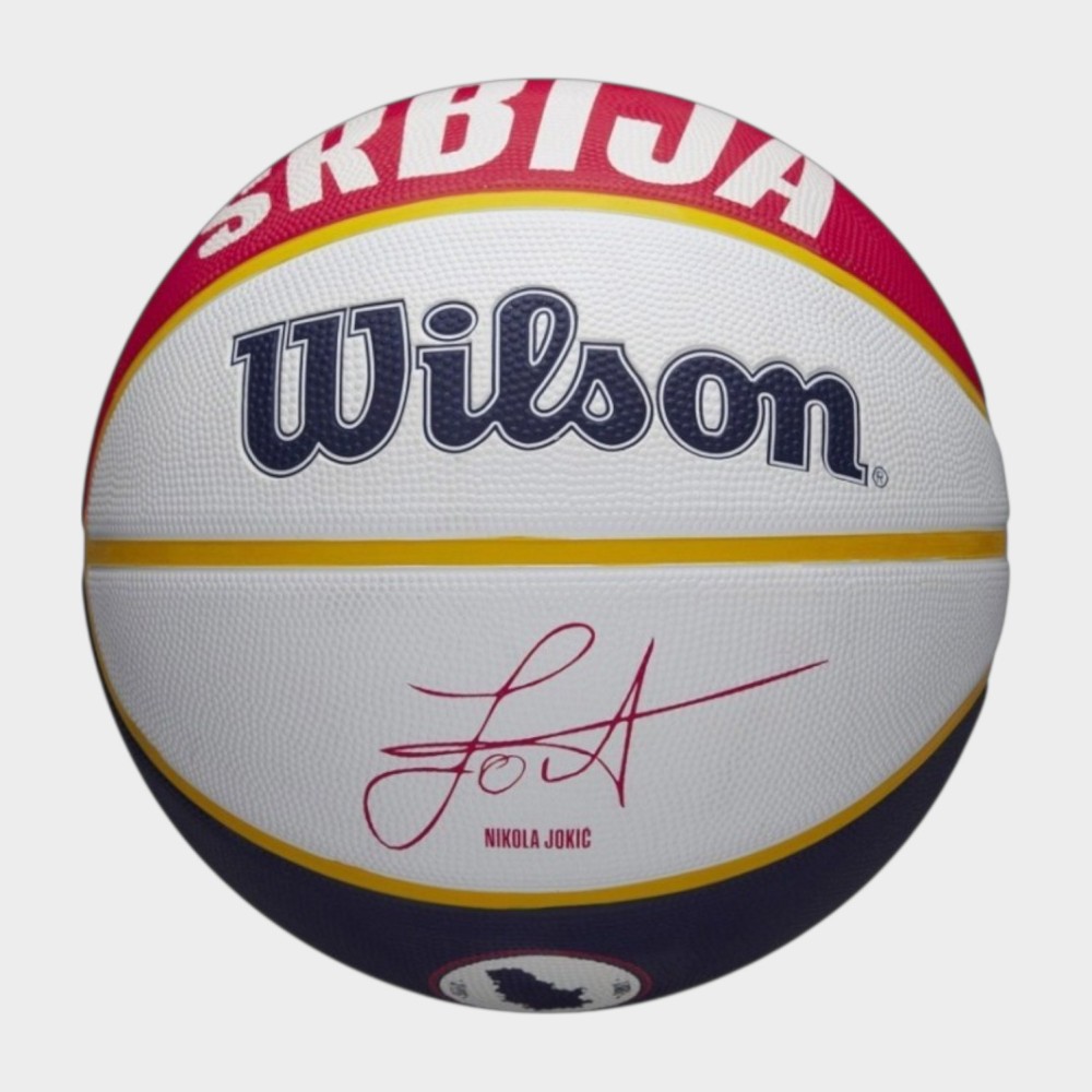 Μπάλα Μπάσκετ Wilson Nba Player Icon Outdoor Nikola Jokic WZ4006701XB7 (Size 7)