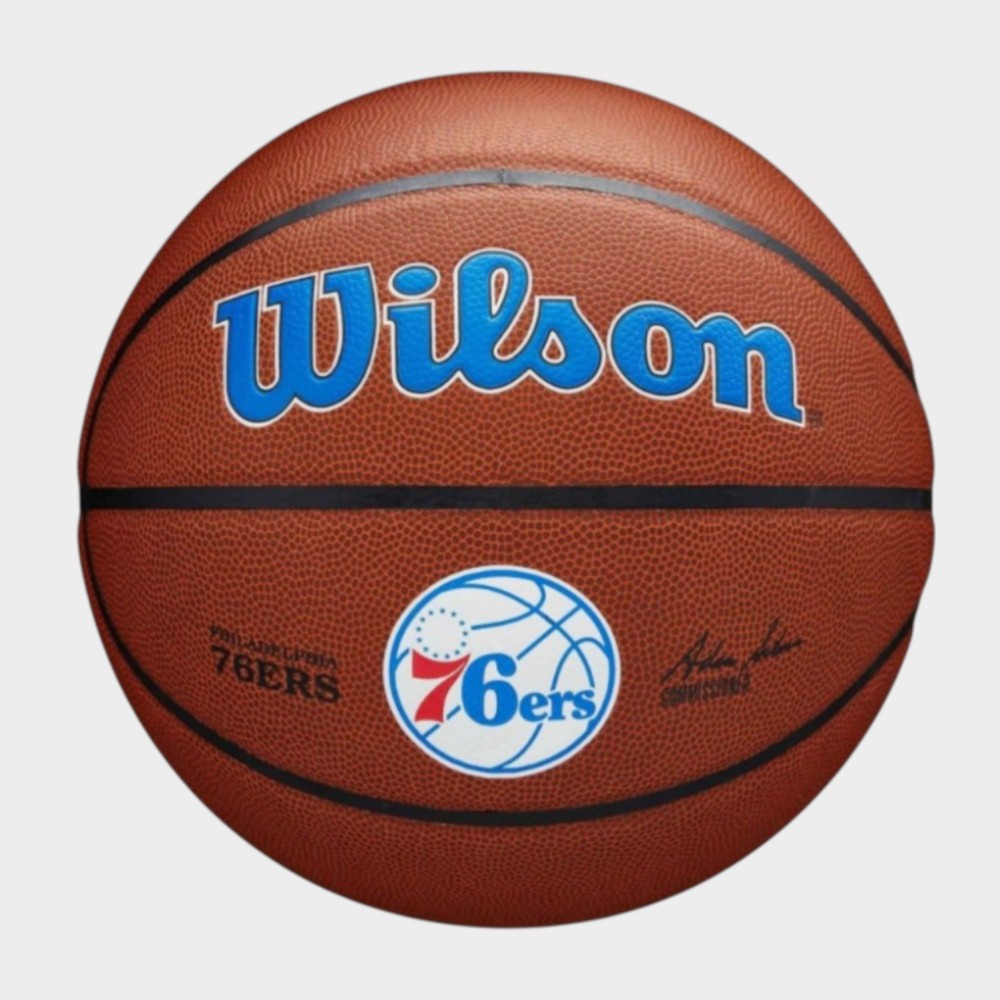 Μπάλα Μπάσκετ Wilson Nba Team Alliance Bskt Philadelphia 76ers WTB3100XBPHI (Size 7)